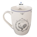 Kubek porcelanowy Country kogut 350 ml  Clayre Eef
