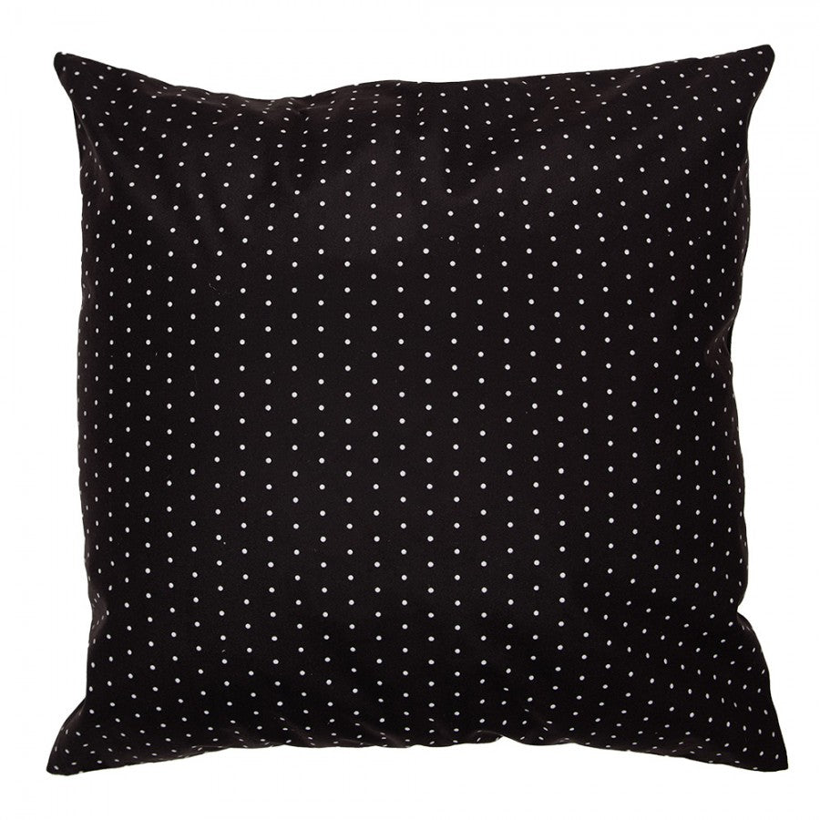 Poduszka królik biało czarna 45 x 45 cm retro Clayre Eef