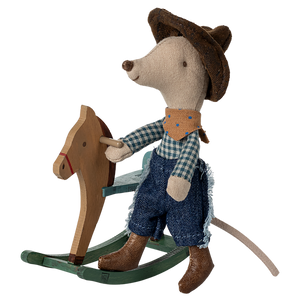 Myszka kowboj na koniku bujanym, Little Brother Maileg