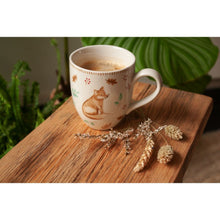Załaduj obraz do przeglądarki galerii, Kubek jesienny lisek 200 ml ceramiczny Clayre &amp; Eef
