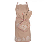 Rękawica kuchenna domki z piernika świąteczne Clayre & Eef