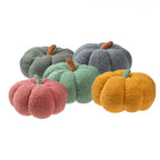 Poduszka w kształcie Dyni boucle szara 28 cm Clayre & Eef