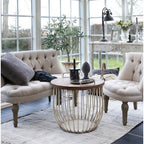 Lampa industrialna stołowa Factory czarna Chic Antique