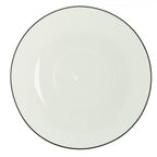 Filiżanka porcelanowa z podstawkiem biała z sercem 220 ml Clayre Eef