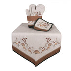 Bieżnik jesienne grzybki 50 x 160 cm Clayre & Eef