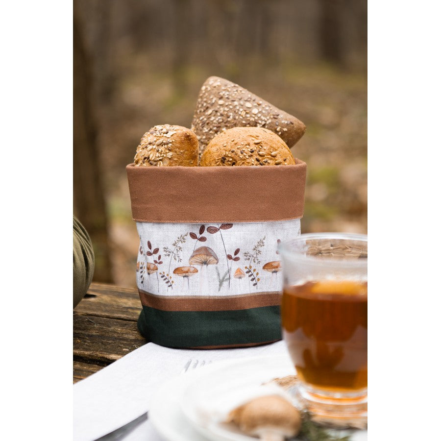 Bieżnik jesienne grzybki 50 x 160 cm Clayre & Eef