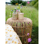 Stolik rattanowy / stolik boczny natralny 50 cm Chic Antique