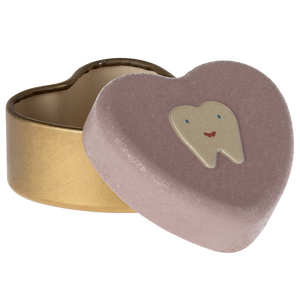 Maileg Pudełeczko na ząbek - Tooth Box Small Heather