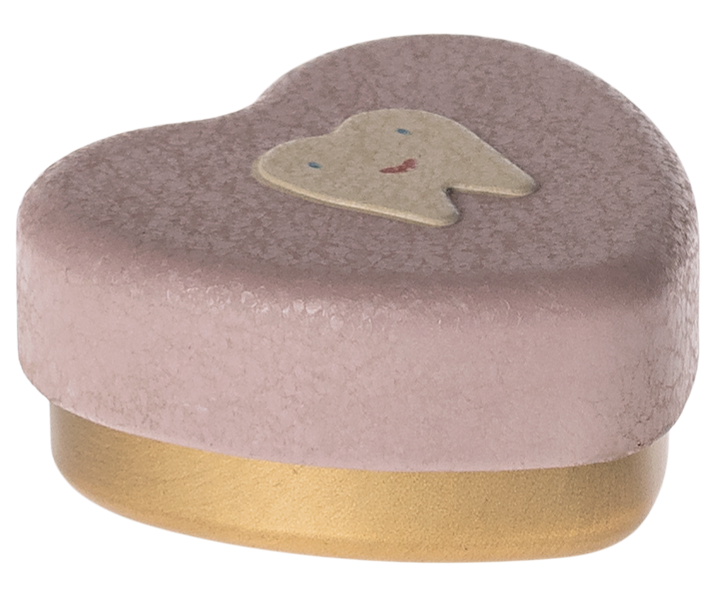 Maileg Pudełeczko na ząbek - Tooth Box Small Heather