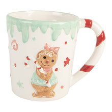 Załaduj obraz do przeglądarki galerii, Kubek Święty Mikołaj 400 ml Biały Ceramiczny Clayre &amp; Eef
