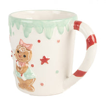 Załaduj obraz do przeglądarki galerii, Kubek Święty Mikołaj 400 ml Biały Ceramiczny Clayre &amp; Eef
