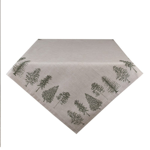 Obrus bawełniany Drzewa 100 x 100 cm Clayre Eef