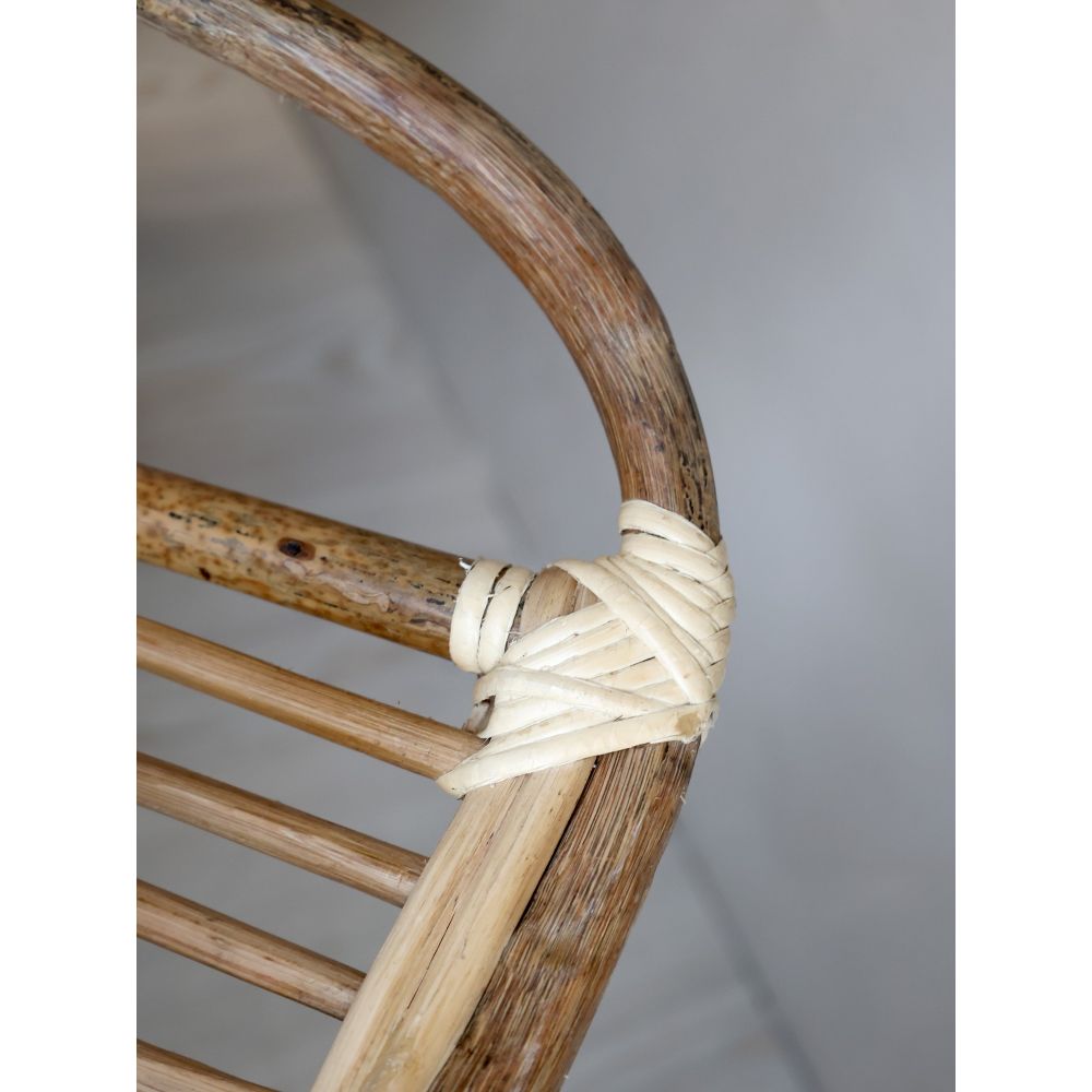 Fotel Wiszący rattanowy naturalny Chic Antique