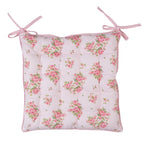 Poduszka na krzesło 40 x 40 cm różowe róże Clayre Eef