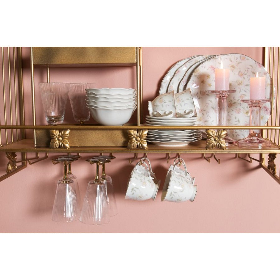 Miseczka porcelanowa kwiatu retro Clayre Eef