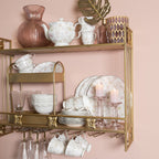 Miseczka porcelanowa kwiatu retro Clayre Eef