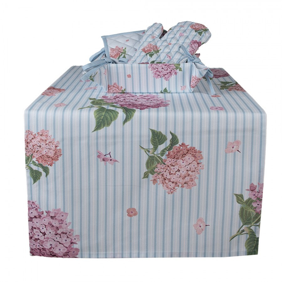 Bieżnik bawełniany Hortensje 50 x 140 cm Clayre Eef