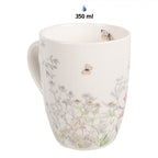 Kubek porcelanowy wiosenny w kwiaty 350 ml Clayre Eef
