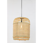 Lampa wisząca naturalna Boho bambusowa Alifia 47 cm Light Living