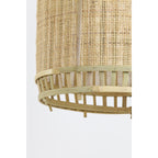 Lampa wisząca naturalna Boho bambusowa Alifia 47 cm Light Living