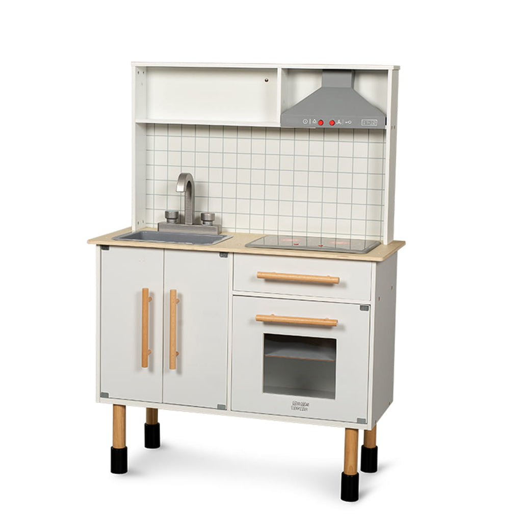 Kuchnia dla dziecka, interaktywna drewniana Mamamemo