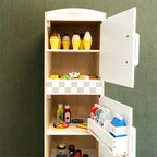 Lodówka do zabawy drewniana Mamamemo