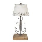 Lampa stołowa kotwica marynistyczna Clayre Eef