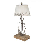 Lampa stołowa kotwica marynistyczna Clayre Eef