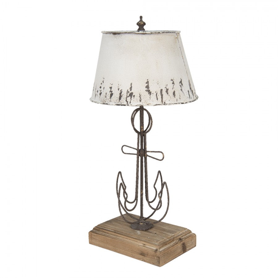 Lampa stołowa kotwica marynistyczna Clayre Eef