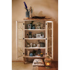 Wazonik butelka miętowa 14 cm Clayre Eef