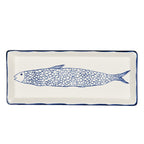 Półmisek ceramiczny Ryby marynistyczny prostokątny Clayre Eef