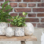 Kamienne jajo dekoracyjne figurka Clayre Eef