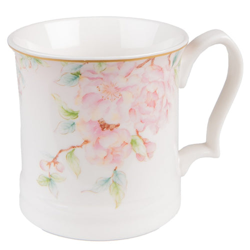 Kubek porcelanowy Clayre Eef vintage kwiaty