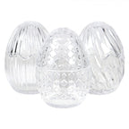 Szklane jajko pojemnik bomboniera retro 1 Clayre Eef