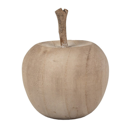 Drewniane jabłko 14 cm dekoracyjna Clayre Eef