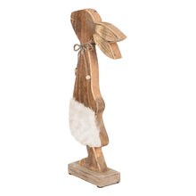 Załaduj obraz do przeglądarki galerii, Pani królik drewniany wysoki 40 cm Clayre Eef
