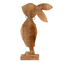 Załaduj obraz do przeglądarki galerii, Pan królik drewniany wysoki 42 cm Clayre Eef
