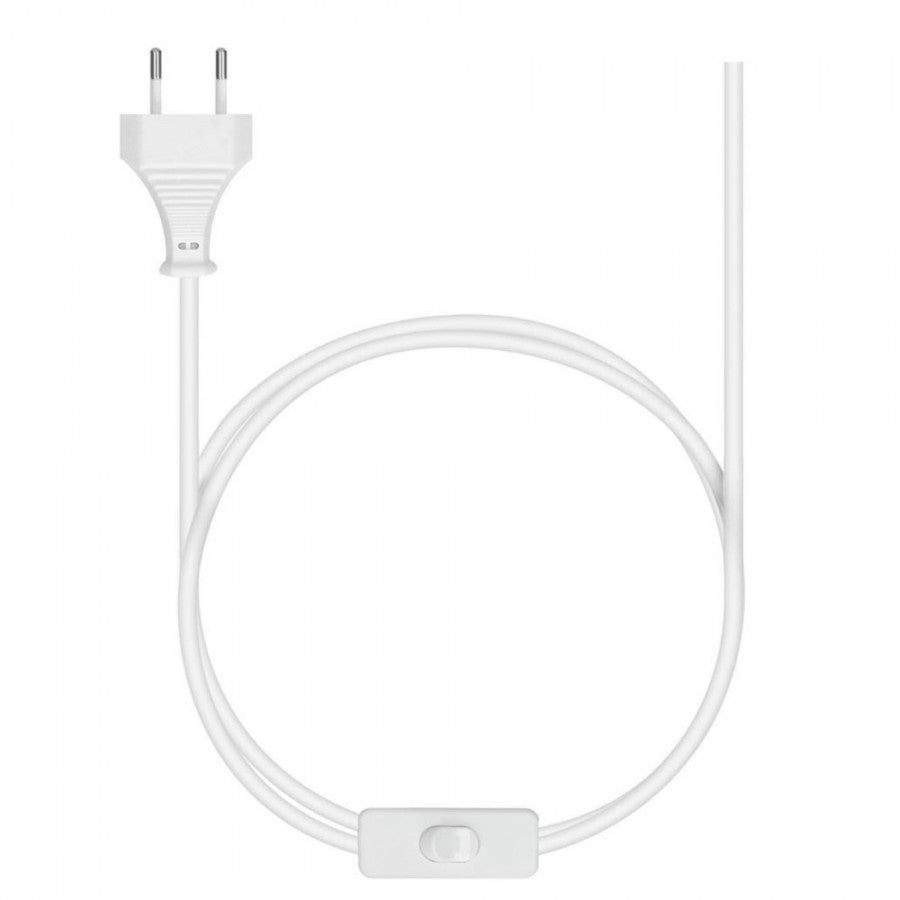 Lampa stołowa elegancka z białym abażurem 44 cm Clayre Eef