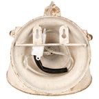 Kinkiet industrialny kremowy metalowy Clayre eef