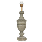 Lampa stołowa drewniana 50 cm Clayre Eef