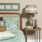 Lampa stołowa drewniana 50 cm Clayre Eef