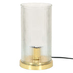 Lampa stołowa szklana Modern złota  Clayre Eef