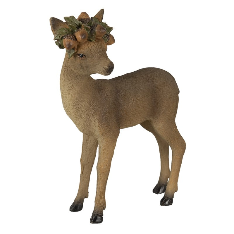 Figurka jelonki , sarenki Clayre Eef 2 szt. brązowe 18 cm