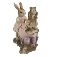 Załaduj obraz do przeglądarki galerii, Figurka wielkanocna króliczki retro Clayre Eef
