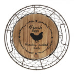 Koszyk druciany z Country Style Clayre Eef