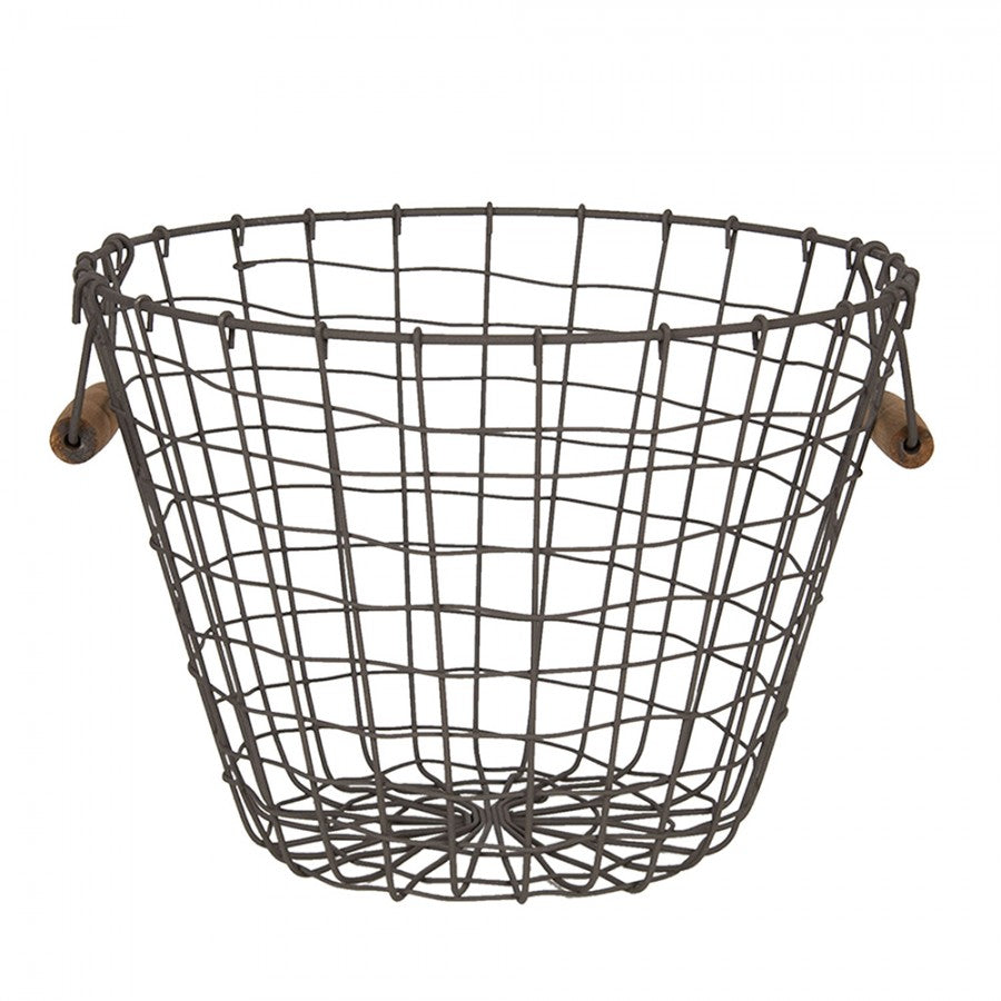 Kosz druciany z uchwytami  Country Clayre Eef