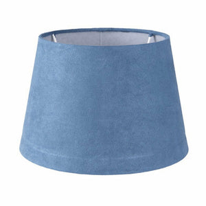 Abażur aksamitny niebieski 20 cm Clayre Eef