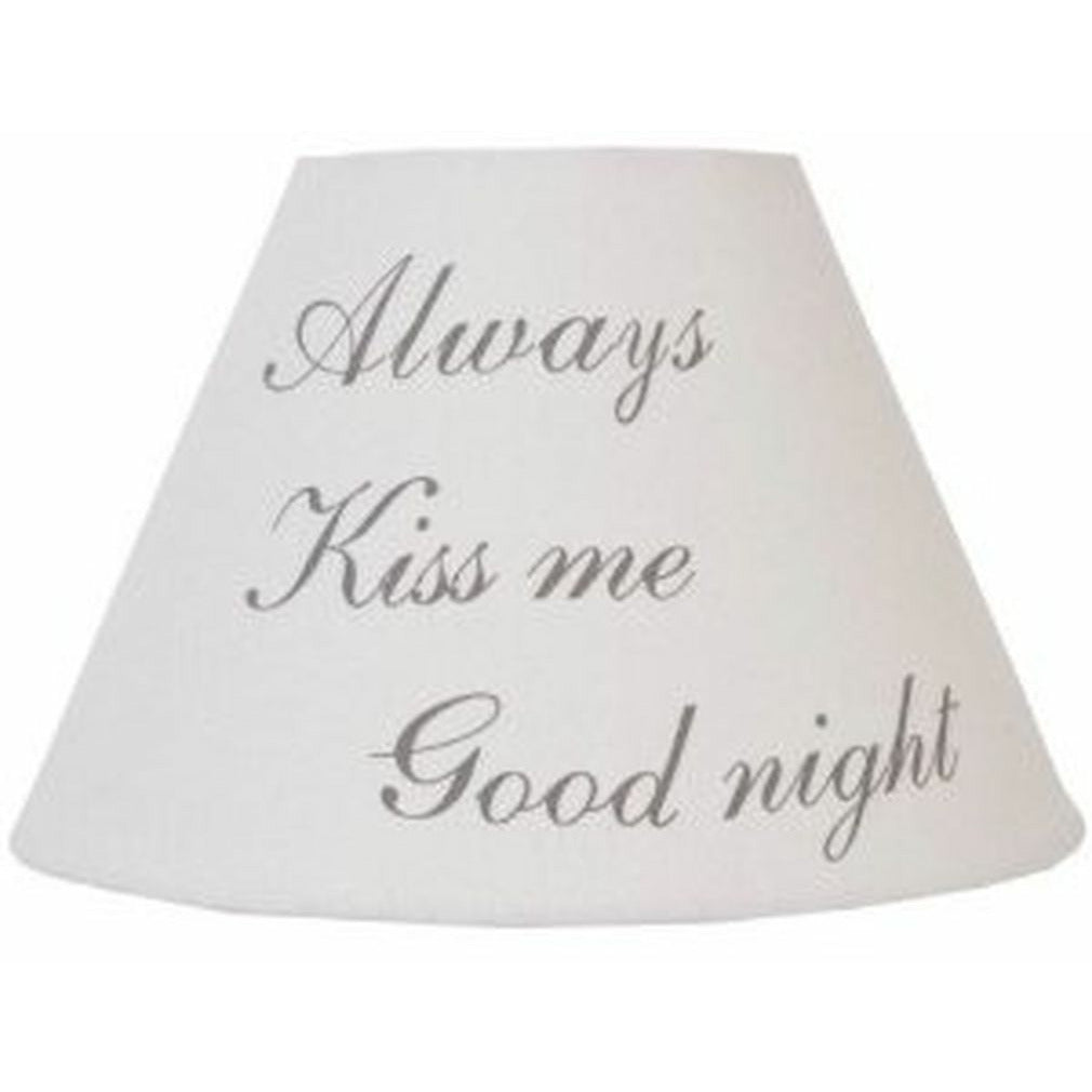 Abażur Shabby chic Napisy Clayre Eef