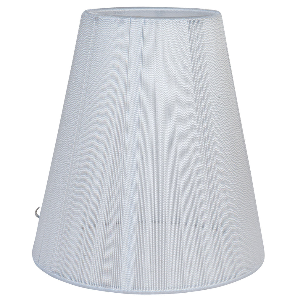 Abażur do kinkietu biały 15 cm Clayre Eef