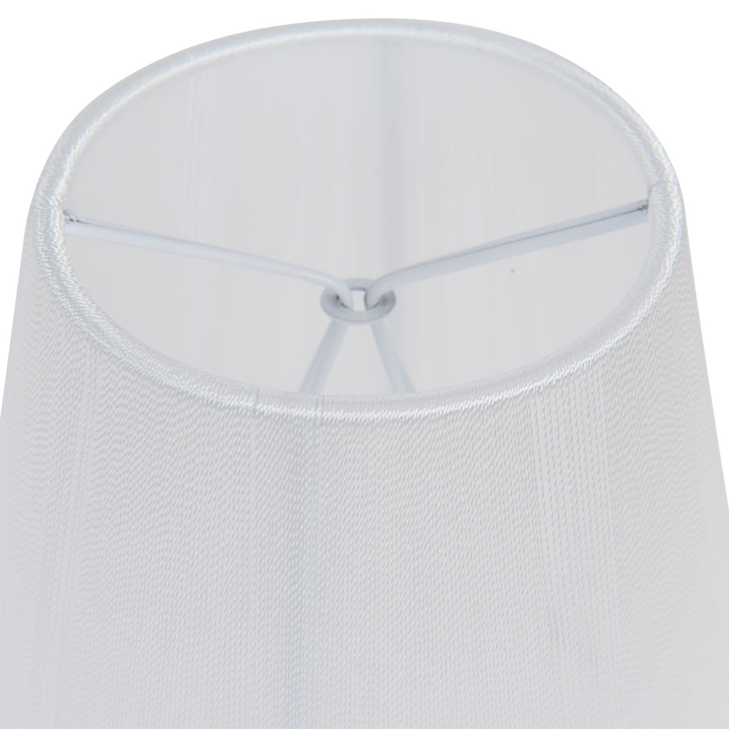 Abażur do kinkietu biały 15 cm Clayre Eef